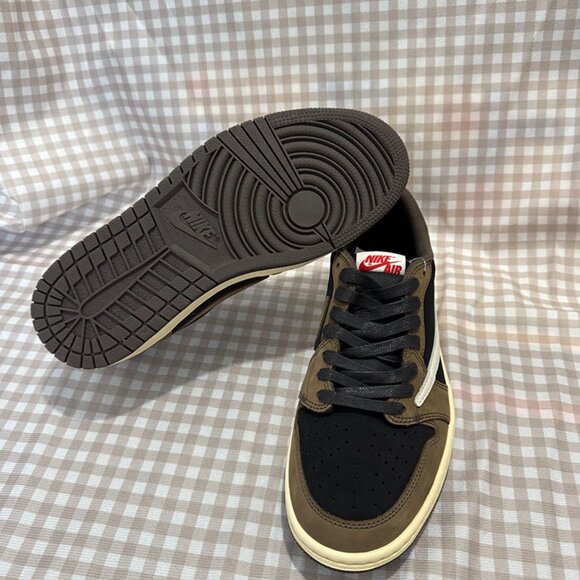 Nike Travis Scott X Air Jordan 1 Retro Low Og Mocha - Picture 5 of 6